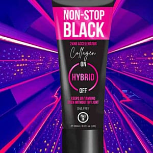 Power Tan Non‑Stop Black Collagen