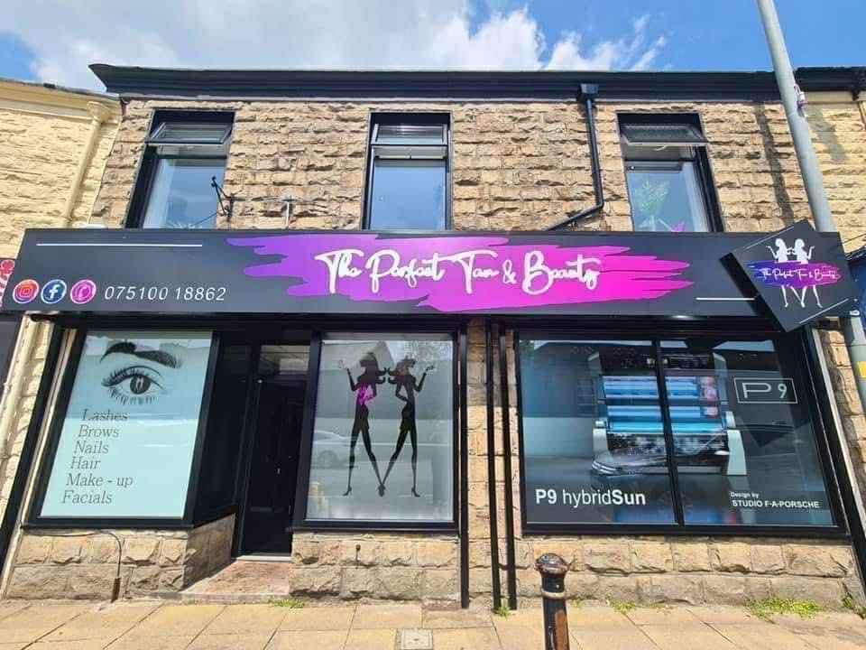 The Perfect Tan & Beauty shop front